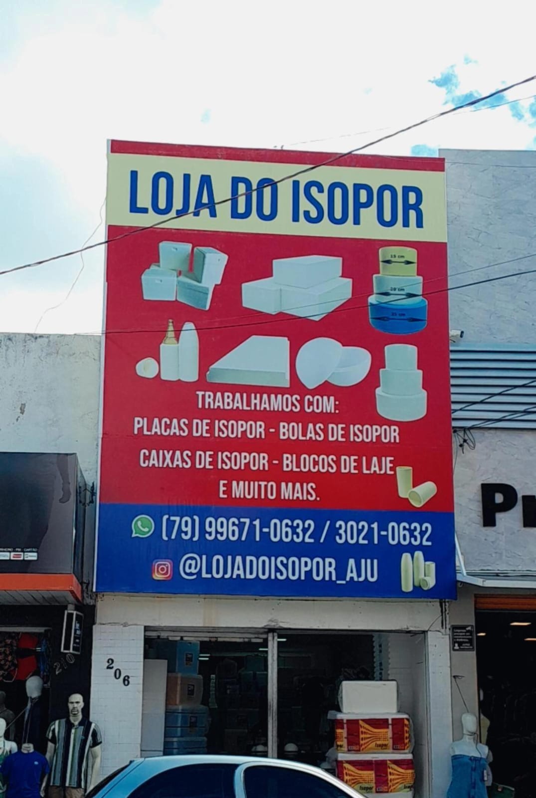 Distribuidora de Isopor em Barras dos Coqueiros